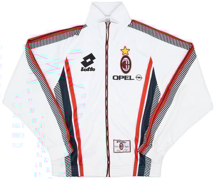 1997-98 AC Milan Lotto Track Jacket - 8/10 - (S)