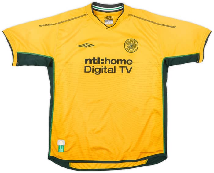 2002-03 Celtic Away Shirt Lennon #18 - 7/10 - (L)