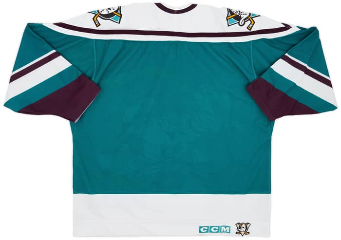 1995-96 Mighty Ducks of Anaheim CCM Alternate Jersey - 8/10 - (XL)