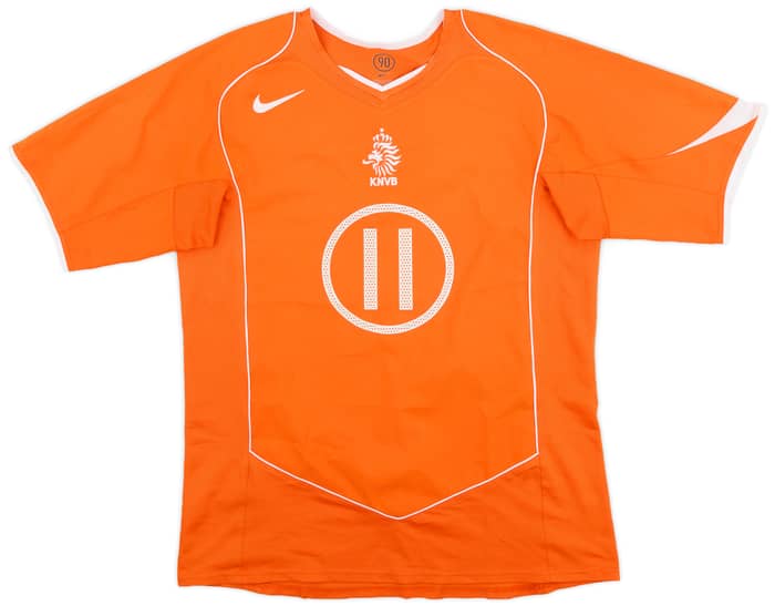 2012-13 Netherlands Home Shirt Robben #11