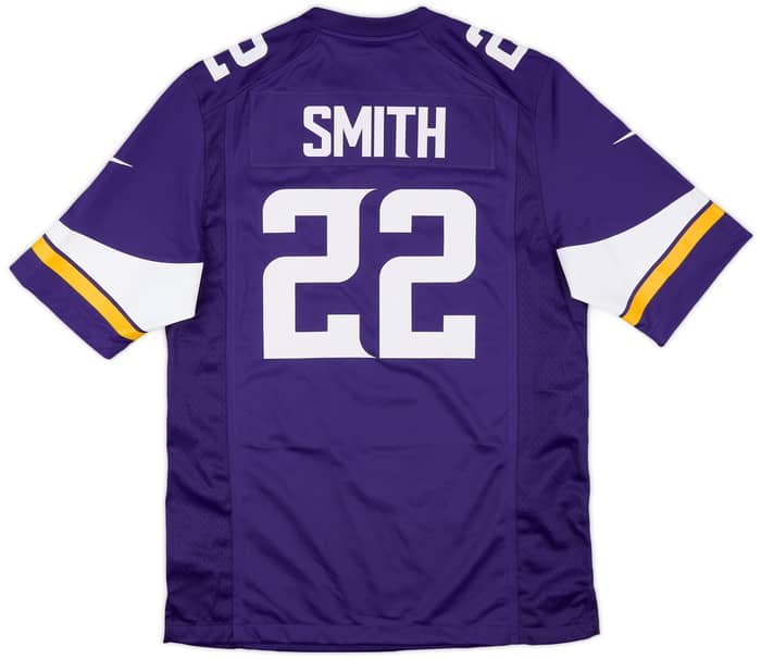 2018-24 Minnesota Vikings Smith #22 Nike Game Home Jersey (M)