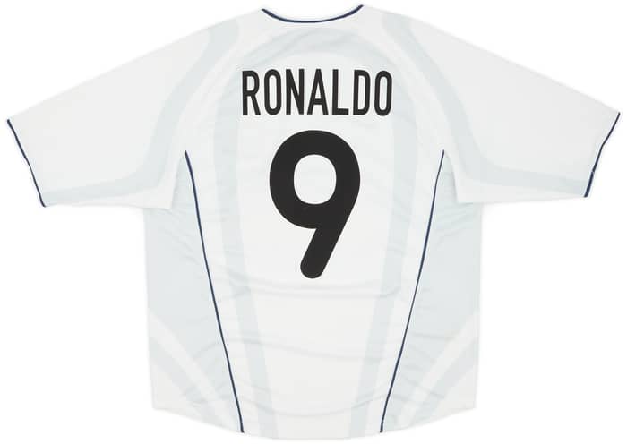 2001-02 Inter Milan Away Shirt Ronaldo #9 - 5/10 - (L)