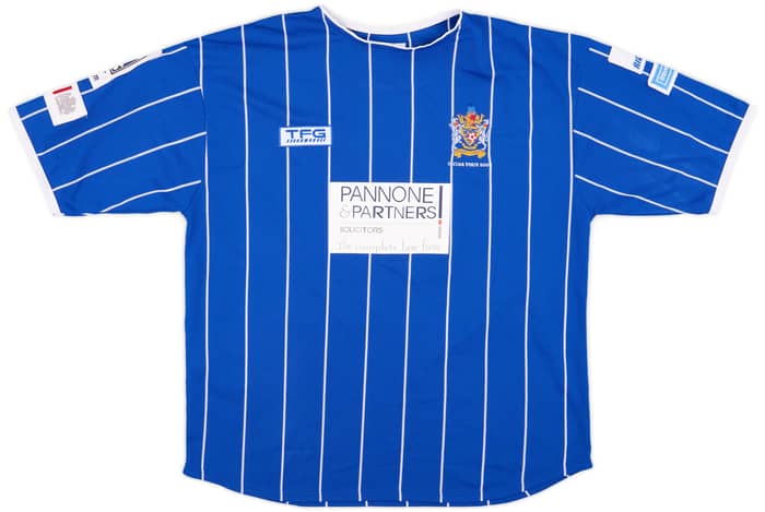 2004 Stockport County Match Issue 'China Tour' Home Shirt #12