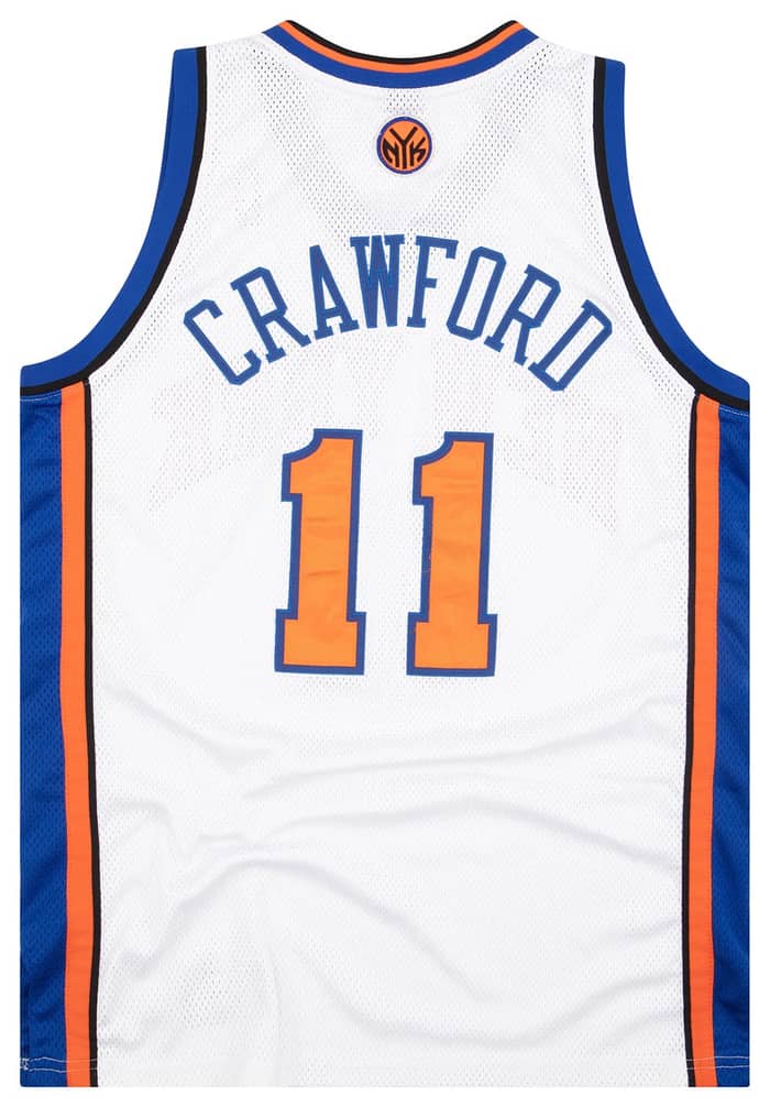 2006-08 Authentic New York Knicks Crawford #11 adidas Jersey (Home) L