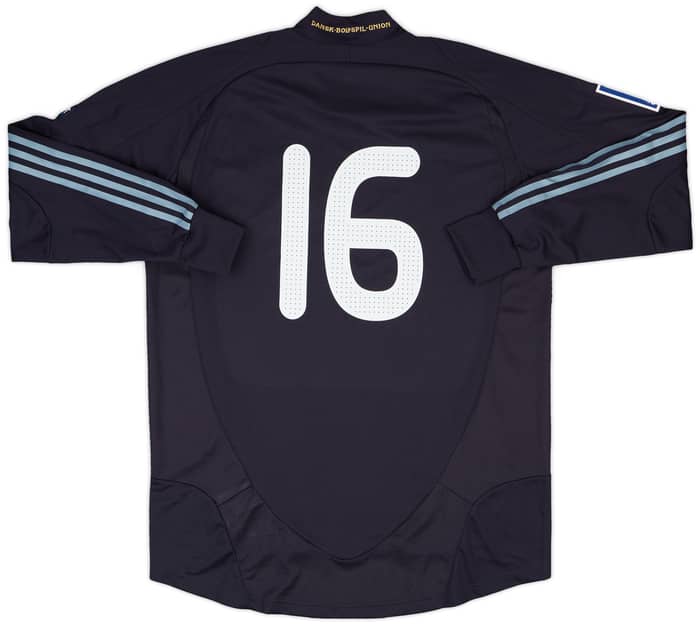 2008-10 Denmark Match Issue World Cup Qualifiers GK Shirt #16