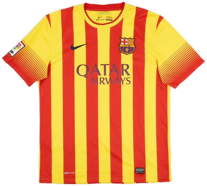 2013-15 Barcelona Away Shirt Messi #10 - 9/10 - (L)
