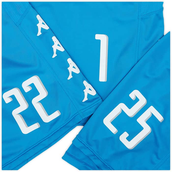 2016-17 Napoli Player Issue Training L/S Shirt # - 7/10