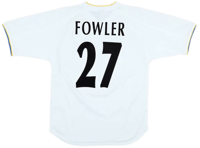 2000-02 Leeds United Home Shirt Fowler #27 (S)
