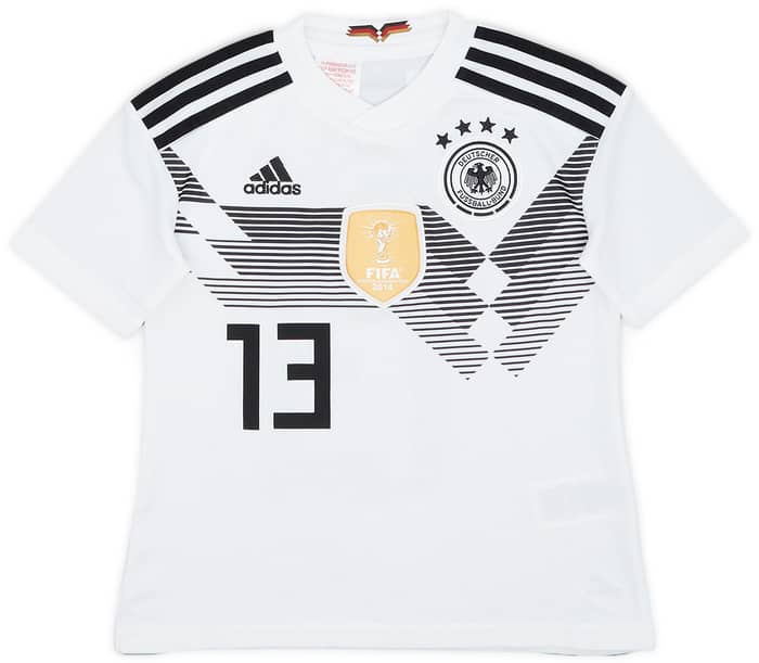 2018-19 Germany Home Shirt Muller #13- 9/10 - (XS.Boys)