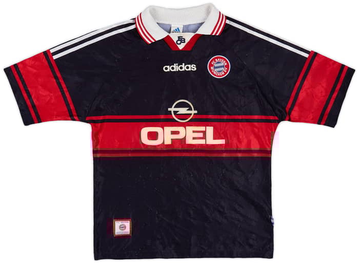 1997-99 Bayern Munich Home Shirt - 6/10 - (XL.Boys)