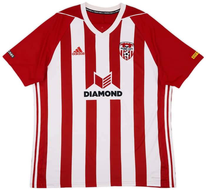 2018-20 Derry City Home Shirt - 6/10 - (XL)