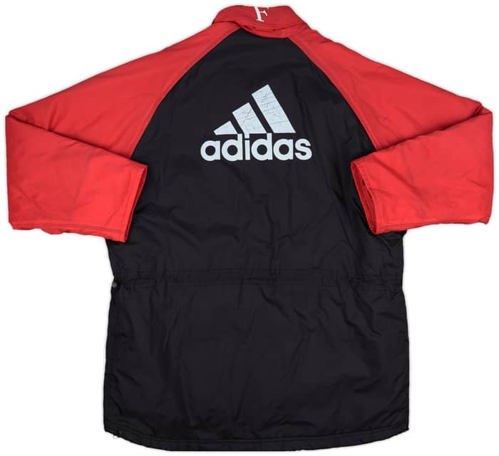 1998-99 Feyenoord adidas Padded Bench Coat - 5/10 - (XXL)