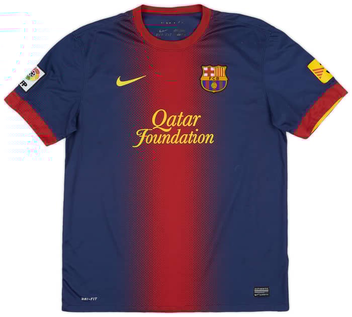 2012-13 Barcelona Home Shirt Messi #10 - 8/10 - (L)