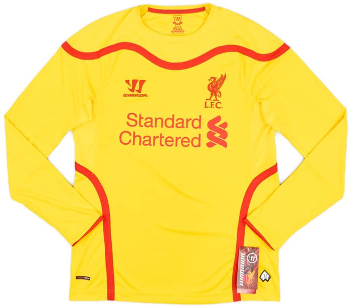 2014-15 Liverpool Away L/S Shirt Gerrard #8 (S)