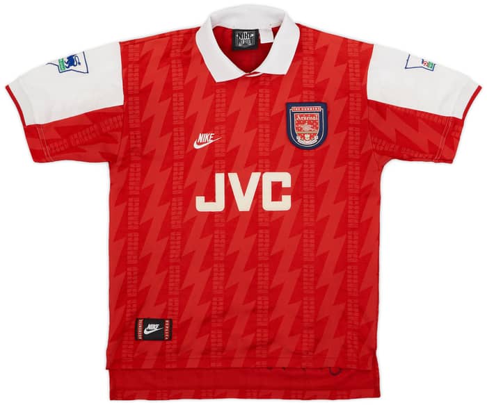 1994-96 Arsenal Home Shirt Adams #6 - 7/10 - (M)