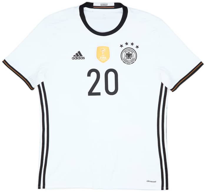 2015-16 Germany Home Shirt Sane #20 - 9/10 - (L)