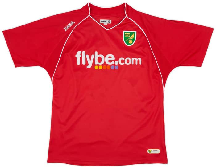 2007-08 Norwich Away Shirt Huckerby #6 - 5/10 - (L)