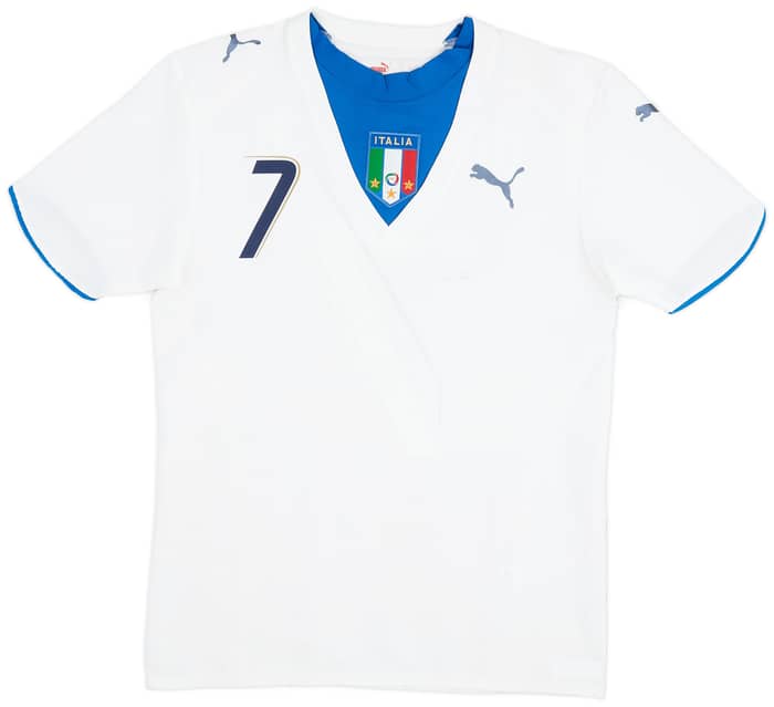 2006 Italy Away Shirt Del Piero #7 - 5/10 - (S)