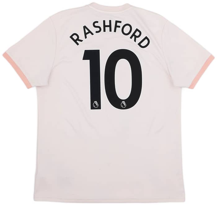 2018-19 Manchester United Away Shirt Rashford #10 - 6/10 - (L)