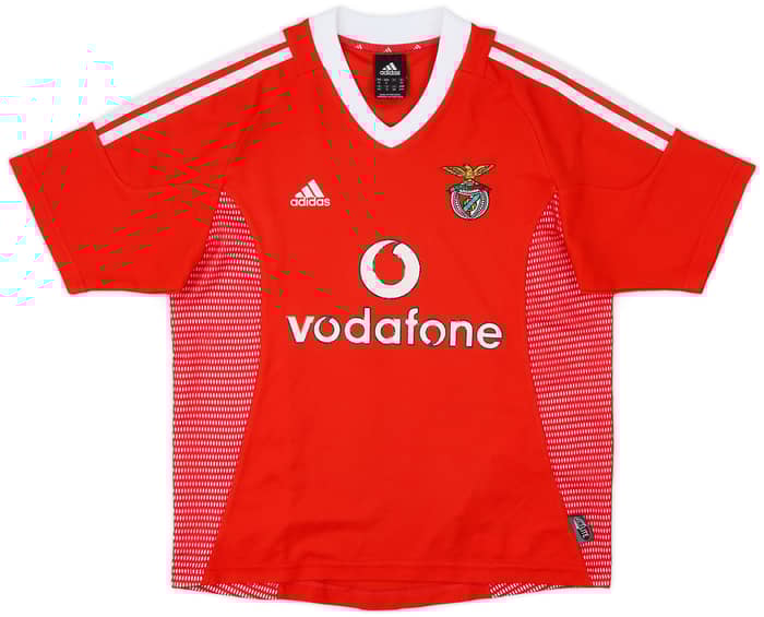 2002-03 Benfica Home Shirt - 7/10 - (L.Boys)