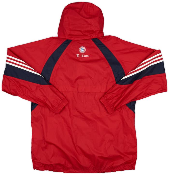 2003-04 Bayern Munich adidas Hooded Rain Jacket - 7/10 - (L)