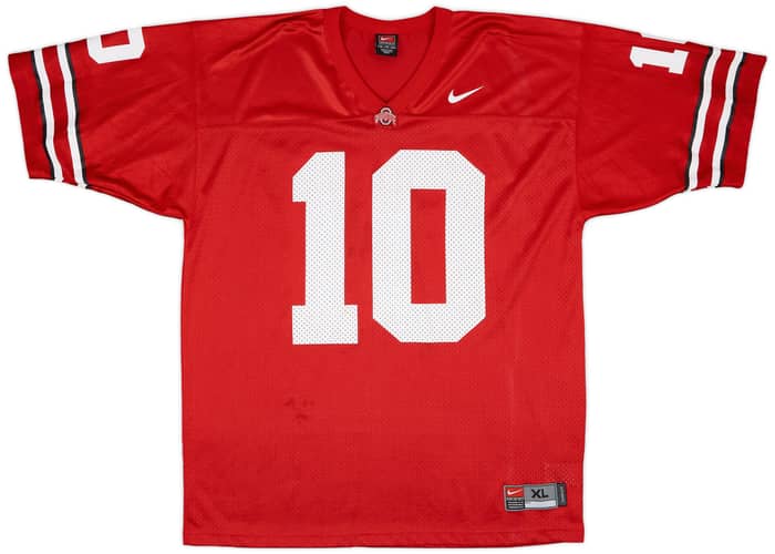 2003-06 Ohio State Buckeyes Smith #10 Nike Home Jersey - 6/10 - (XL)