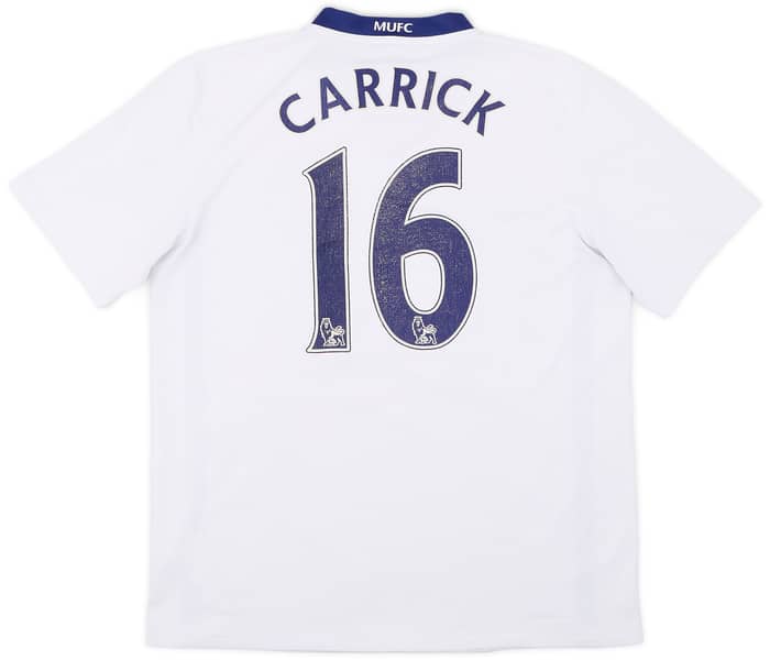 2008-10 Manchester United Away Shirt Carrick #16 - 4/10 - (M)