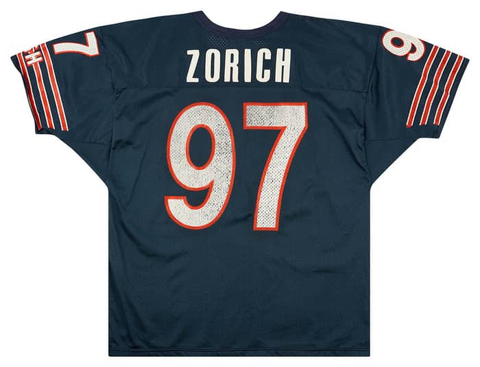 1992 Chicago Bears Zorich #97 Wilson Jersey (Home) XXL
