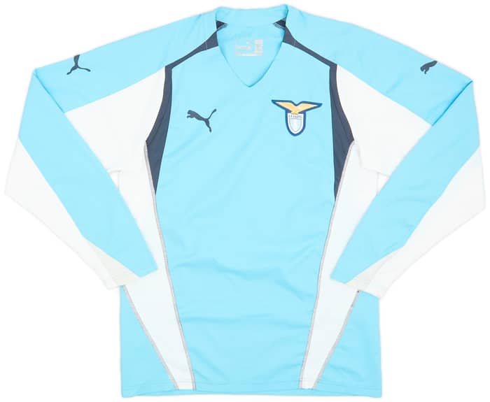 2004-05 Lazio Home L/S Shirt #9 - 7/10 - (S)