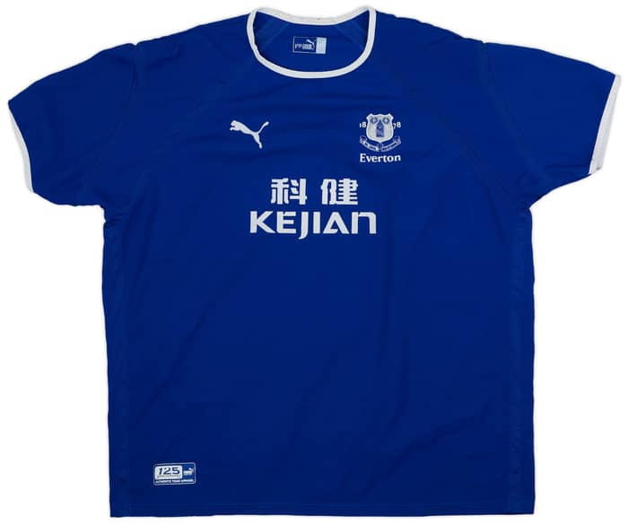 2003-04 Everton Home Shirt Rooney #18 - 8/10 - (XXL)