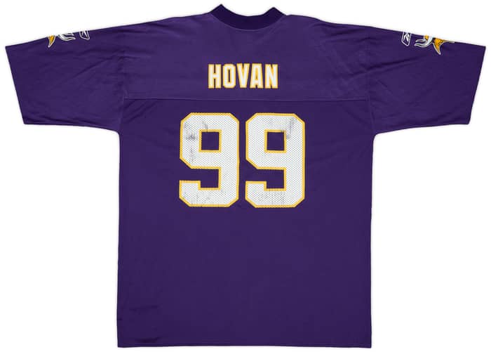 2004 Minnesota Vikings Hovan #99 Reebok Replica Home Jersey - 5/10 - (XL)