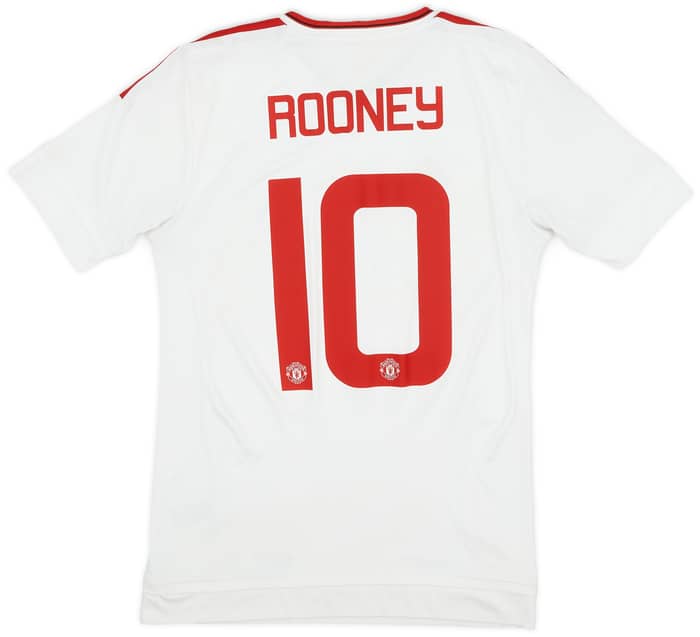 2015-16 Manchester United Away Shirt Rooney #10 - 8/10 - (S)