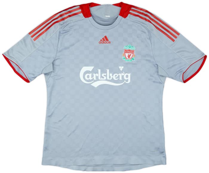 2008-09 Liverpool Player Issue Away Shirt #5 - 8/10 - (XL)