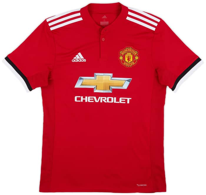 2017-18 Manchester United Home Shirt Shaw #23 - 8/10 - (S)