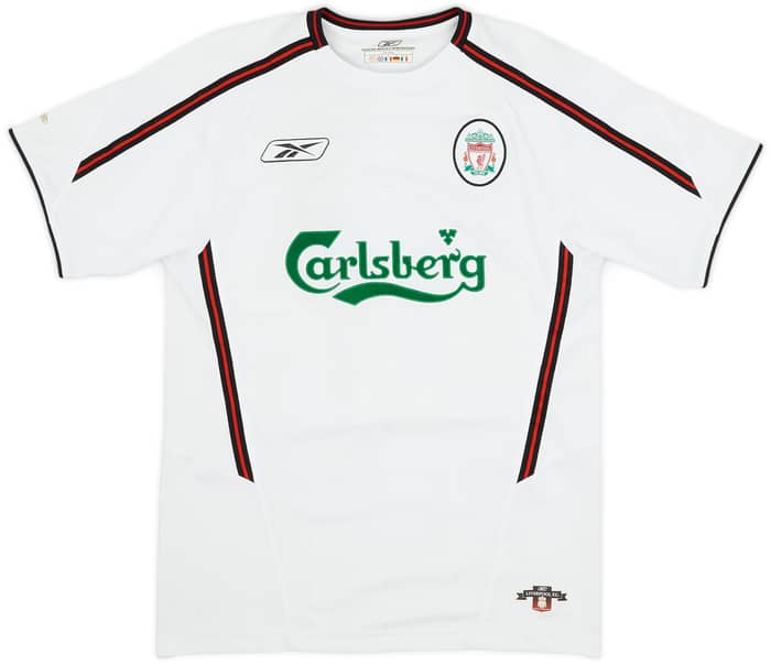 2003-04 Liverpool Away Shirt Gerrard #17 - 9/10 - (S)