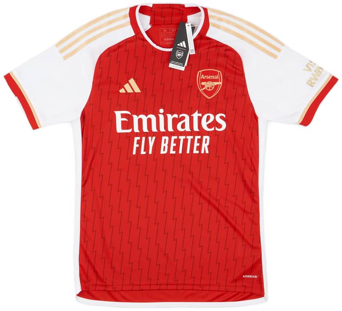 2023-24 Arsenal Women's Home Shirt Russo #23 (Unisex Fit)