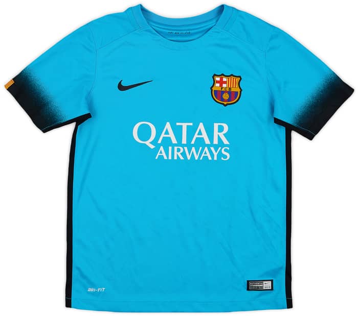 2015-16 Barcelona Third Shirt - 6/10 - (M.Boys)