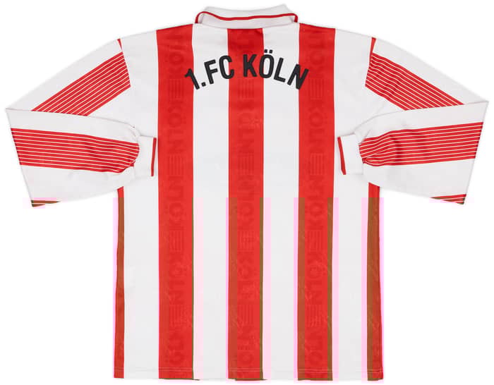 1995-96 FC Koln Home L/S Shirt - 6/10 - (S)