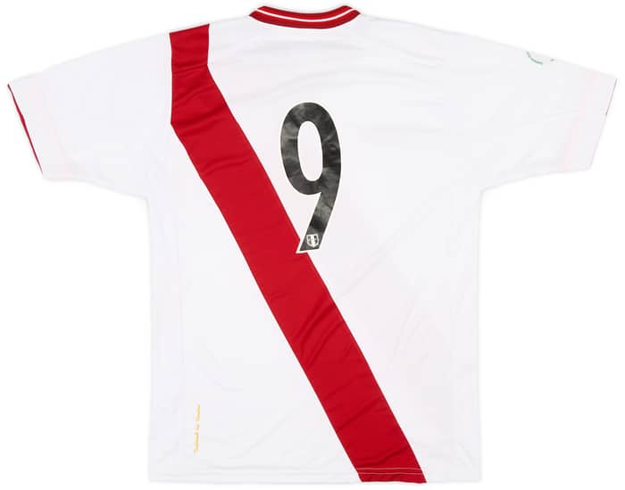 2012-14 Peru Limited Edition Home Shirt #9 - 6/10 - (M)
