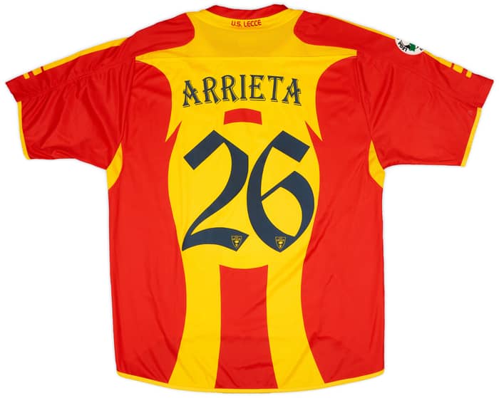 2006-07 Lecce Home Shirt Arrieta #26 - 7/10 - (XL)