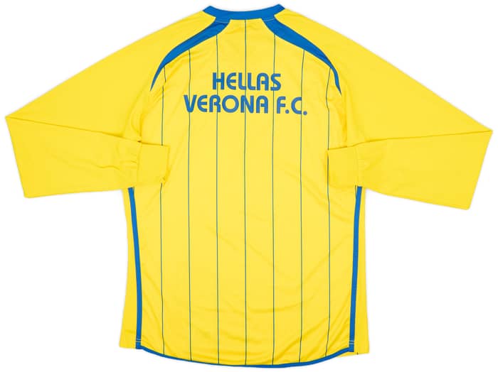 2010s Hellas Verona Asics L/S Training Shirt - 8/10 - (M)