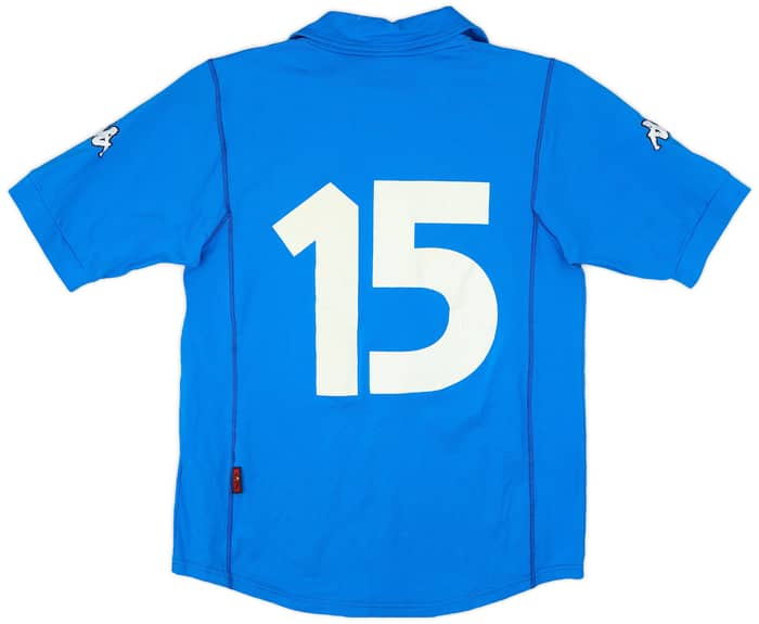 2001 Italy Women's Home Shirt #15 - 6/10 - (Women's L)