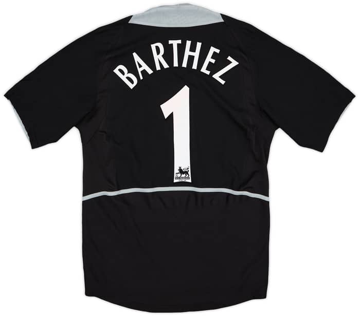 2002-04 Manchester United GK S/S Shirt Barthez #1 - 7/10 - (S)
