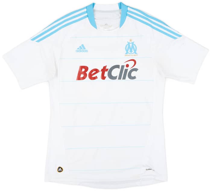 2010-11 Olympique Marseille Home Shirt Gignac #10 - 6/10 - (M)