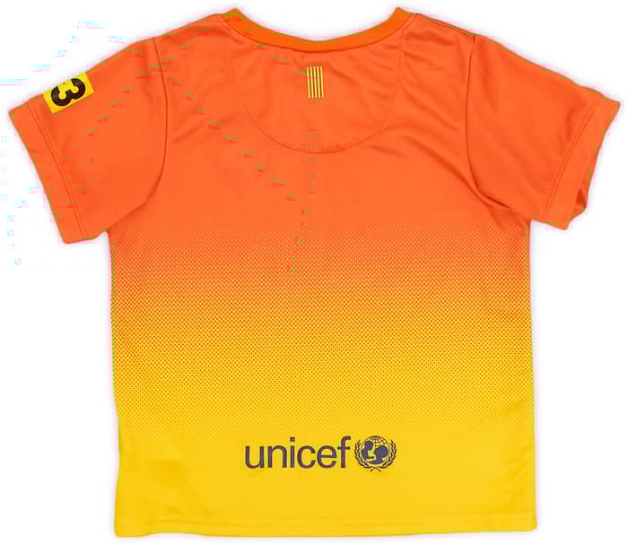 2012-13 Barcelona Away Shirt - 7/10 - (3-4 Years)