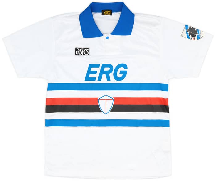 1992-94 Sampdoria Away Shirt #9 - 7/10 - (M)