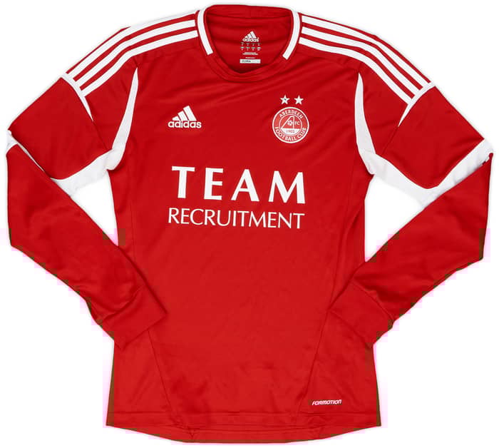 2012-13 Aberdeen Home L/S Shirt - 7/10 - (S)