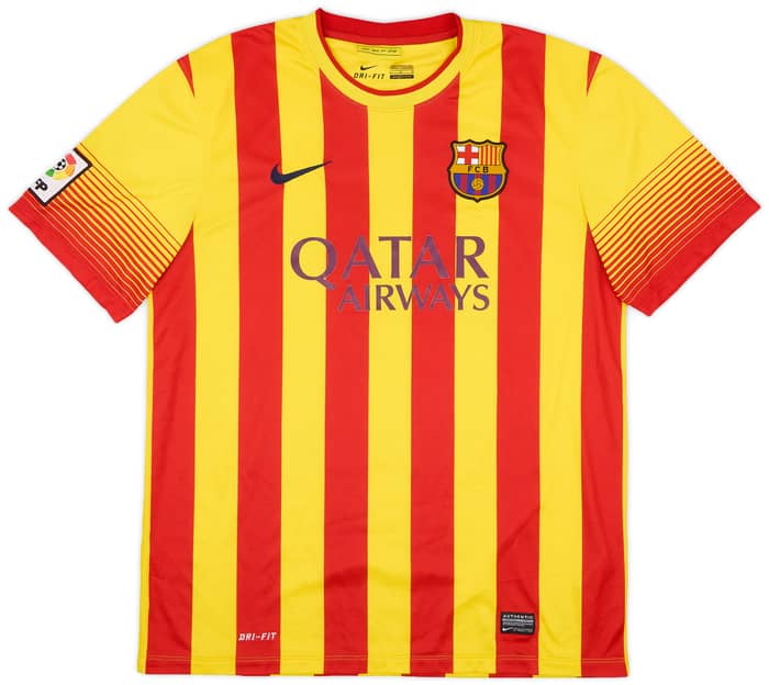 2013-15 Barcelona Away Shirt Messi #10 - 9/10 - (L)