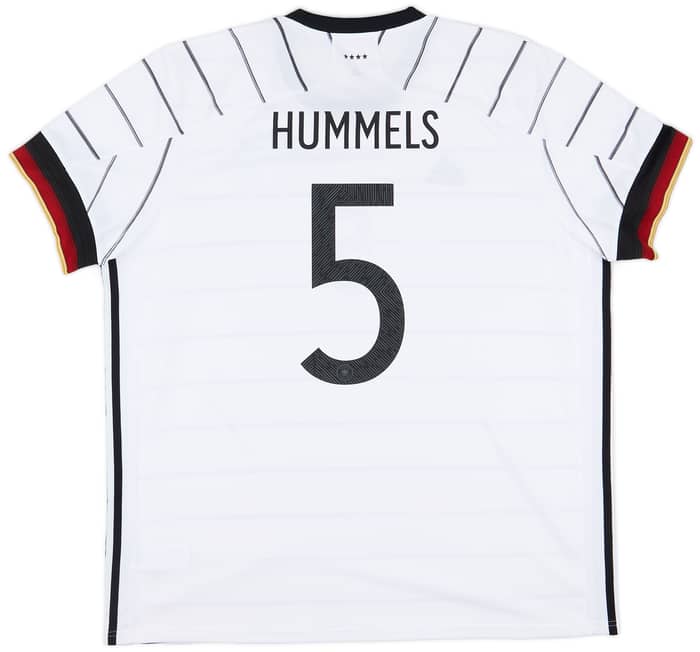 2020-21 Germany Home Shirt Hummels #5 - 9/10 - (XXL)