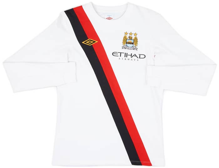 2009-11 Manchester City Third L/S Shirt Barry #18 - 6/10 - (S)